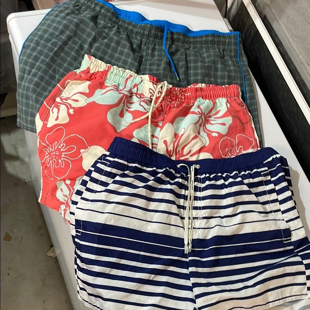 Set of Three Men's Swim Shorts